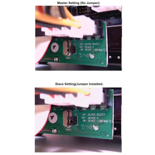 SATA hard drive adapter Master Setting image