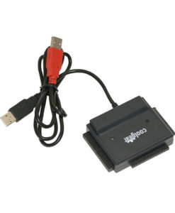 USB 2.0 to IDE / SATA Adapter, Works with 2.5/3.5/5.25 HDD