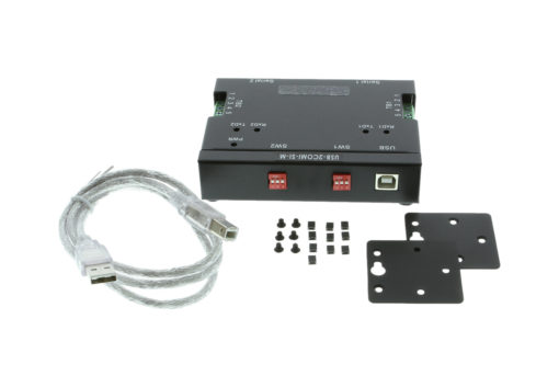 USB-2COMi-SI-M 2 Port Serial Adapter Package