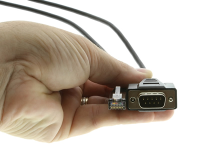 USB-32COM-RM RJ45 to DB9 Close up