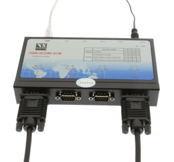 USB-4COMi-SI-M Serial Port Connections