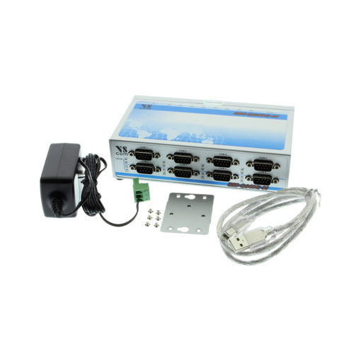 8 Port USB to Serial RS-422 / 485 Metal case Package Contents
