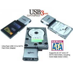 Ultra-Fast USB 3.0 to SATA Hard Disk Adapter image