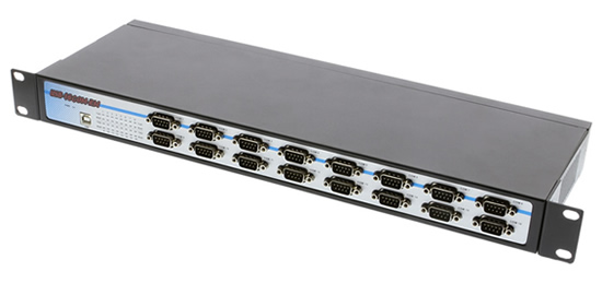 USB-16COM-RM Rack Mount Supported Serial Adapter
