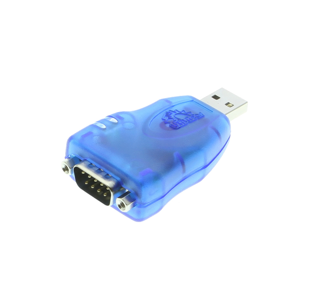 Mini USB to RS-232 Serial Adapter DB-9 Male Converter