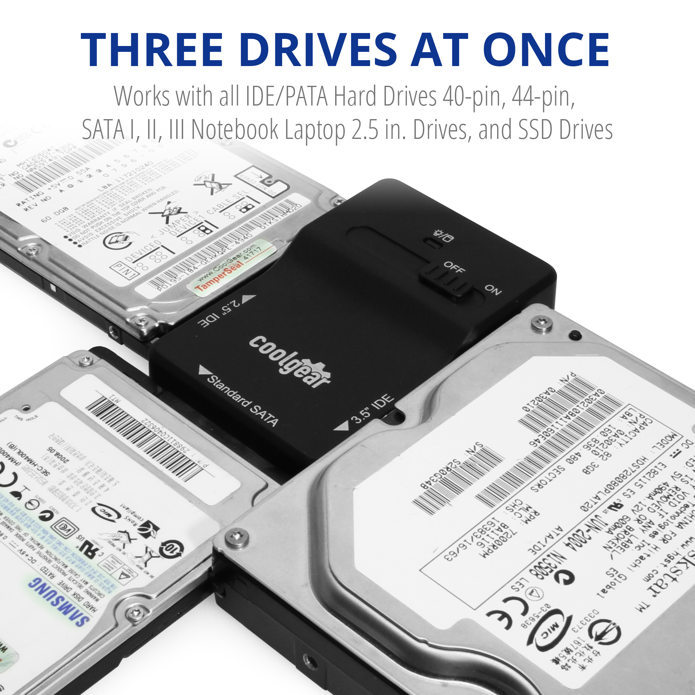 USB 3.0 to or Drive Adapter - Coolgear