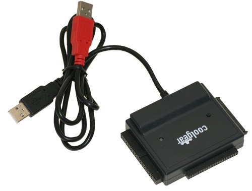 USBG-123ASD, a USB 2.0 to IDE/SATA Adapter image
