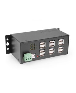12 Port USB 2.0 Powered Hub w/ Port Status LEDs