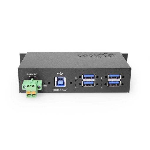 4 Port USB 3.2 Gen 1 Hub w/ ESD Surge Protection & Port Status LEDs