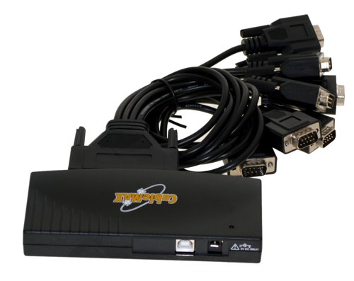 8 Port USB to Serial Adapter Box with Prolific Chipset image