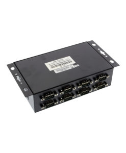 Industrial 8-Port DB-9 RS232 to USB Adapter w/ISO and Surge Protection DB-9 Surge Protection