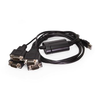 4-Port USB to RS232 Adapter FTDI Cable