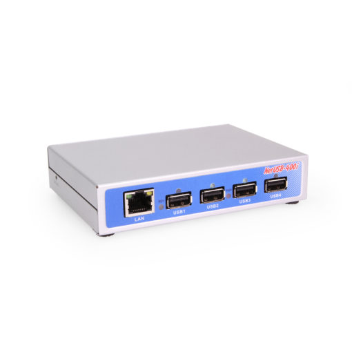 4 Port USB 2.0 Over IP Network Device Sharing Hub w/ Port & Network Status LEDs 4 Port Network Hub