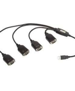 Quad Port USB ro Serial RS-232 Adapter image