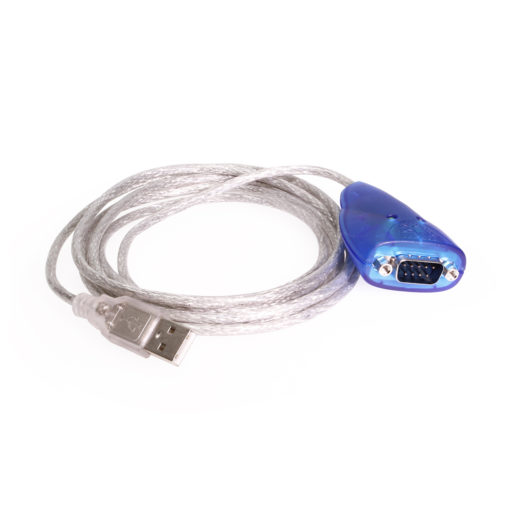 6ft. USB 2.0 to RS-232 DB-9 Serial Adapter w/ 10kV Surge Protection & FTDI Chipset RS232 to USB Converter