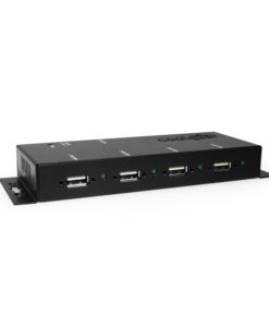 4 Port USB 2.0 Powered Hub w/ Port Status LEDs & Screw Locking Ports 4 Port USB Hub