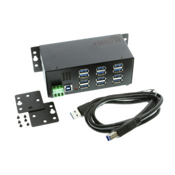 12 Port USB 3.2 Gen 1 Hub w/ Port Status LEDs #1 Main Listing