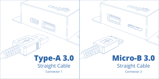 USB 3.0 A to Micro-B SuperSpeed Cable 3ft. USB 3.0