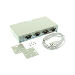 4 Port RS232 Optical Isolated USB 2.0 Adapter Package Contents