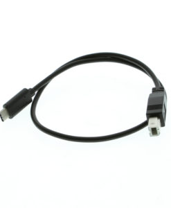 Type-C to B Male USB 2.0 Cable