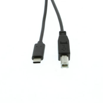 3FT USB 2.0 Type-C to B Male Cable Connectors