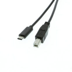 USB 2.0 Type-C Male to Type-B Male