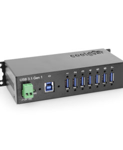 7 Port USB 3.2 Gen 1 High Power Hub Providing Up to 3A of Power per Port w/ Surge Protection – <span style="font-style: italic; color: #b7b7b7;">Coming March 2022</span>