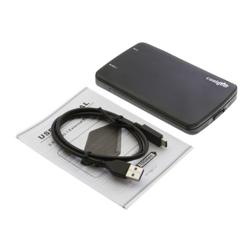 USB-31SA25C USB 3.1 SATA 2.5" HDD Enclosure Pkg