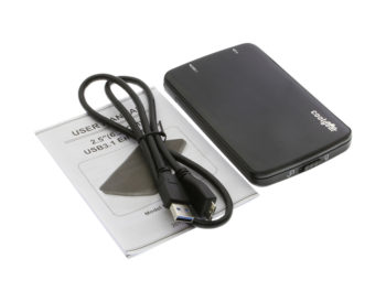 USB-31SA25MB USB 3.1 SATA 2.5" HDD Enclosure Pkg image