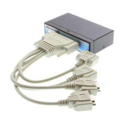 4-Port Breakout Cable for the USB2-4COM-M-CBL