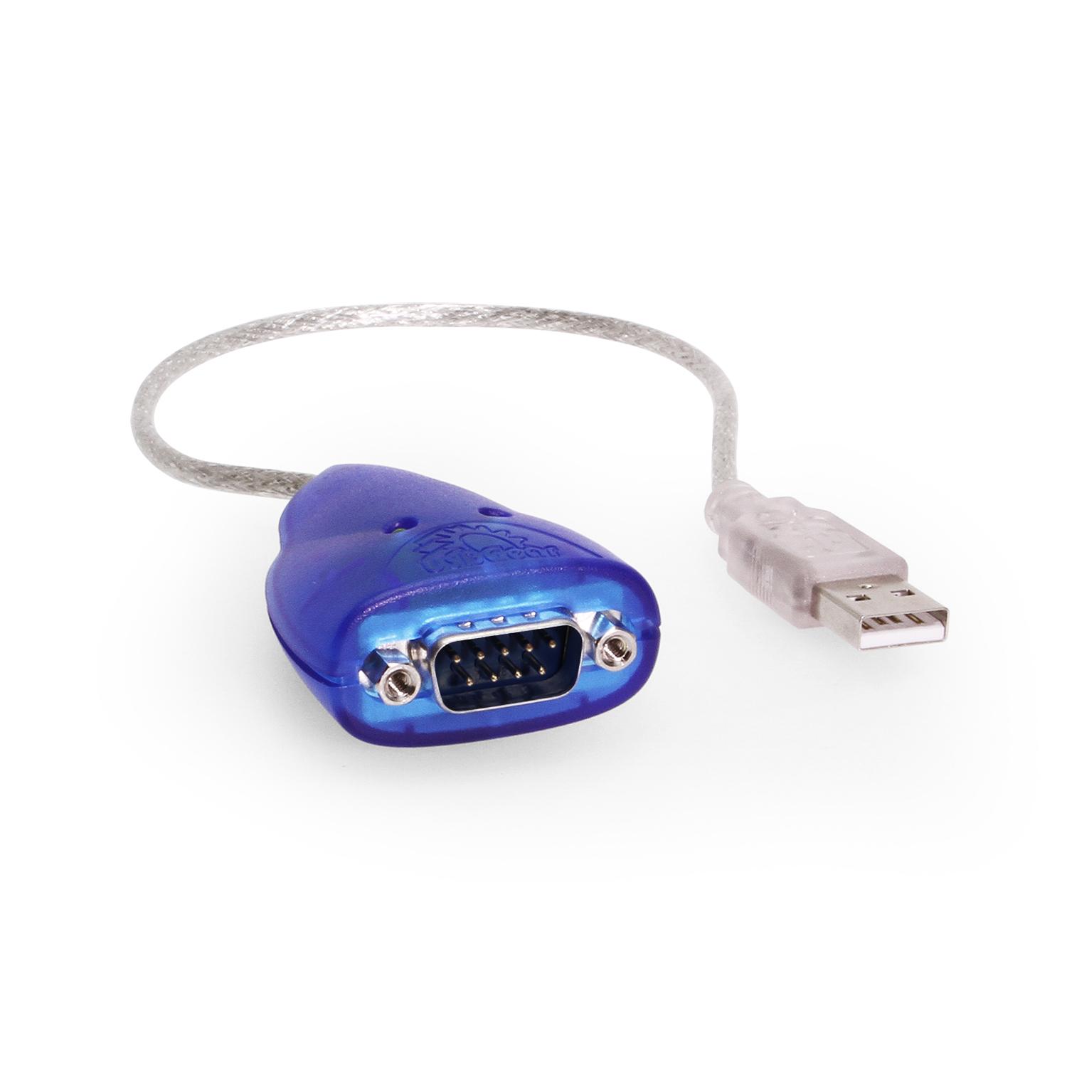Gearmo Mini USB Serial Adapter Hi-Speed 920K FTDI Chip with Windows 10 Support 