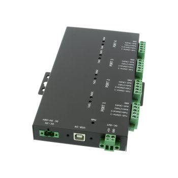 USB 2 to 4-Port RS232-422-485 Serial TB Adapter B Port