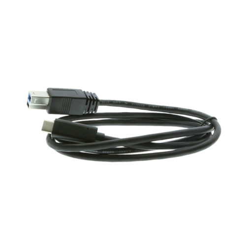 3ft USB 3.1 Type-B to Type-C Black Device Cable