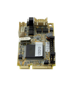 Mini PCIe card for serial applications