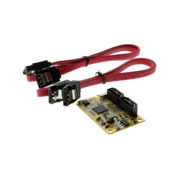 SATA 3 RAID Mini PCIe Card 2 Port- HyperDuo Mode Support