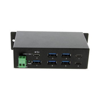 USB-C 7 port hub with 1 USB-C ustream port