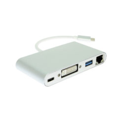 USB C to DVI multi function adapter