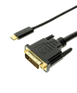USB C to DVI adapter cable connectors