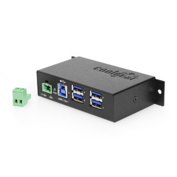 4 Port USB 3.2 Gen 1 Powered Hub w/ ESD Surge Protection