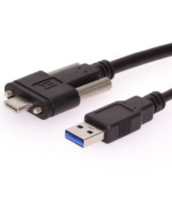 USB 2.0 Lade Synchronisations Kabel Typ-A > USB3.1 Typ-C Stecker 300mm 1x 
