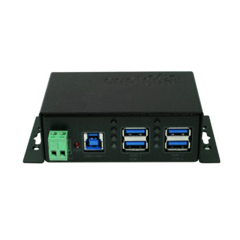 4-Port USB 3.2 Gen 1 Mountable Hub or Charger with 2A Per Port and ESD Protection