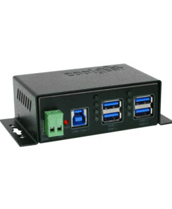 4-Port USB 3.2 Gen 1 Mountable Hub or Charger with 2A Per Port and ESD Protection