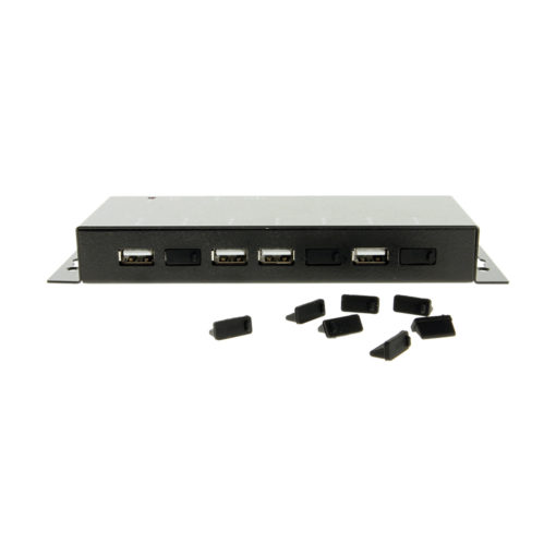 USB Type-A Female Port Silicon Rubber Anti-Dust Plug (10 pcs.)