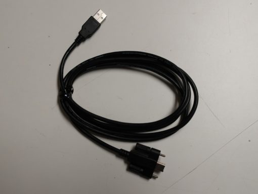 Screw Lock USB 2.0 Hi-Speed A Non-Locking to B Locking Device Cable