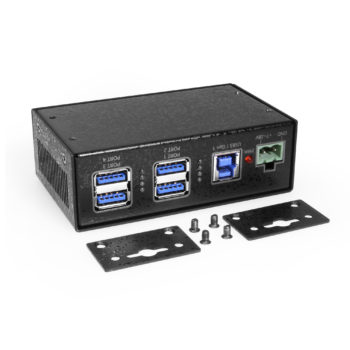 CG Labs 4 Port USB 3.2 Gen 1 Hub w/ ESD Surge Protection & Port Status LEDs