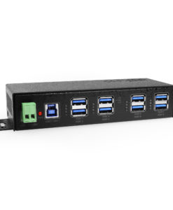 7 Port USB 3.2 Gen 1 Hub w/ High Power Charging Port & Port Status LEDs