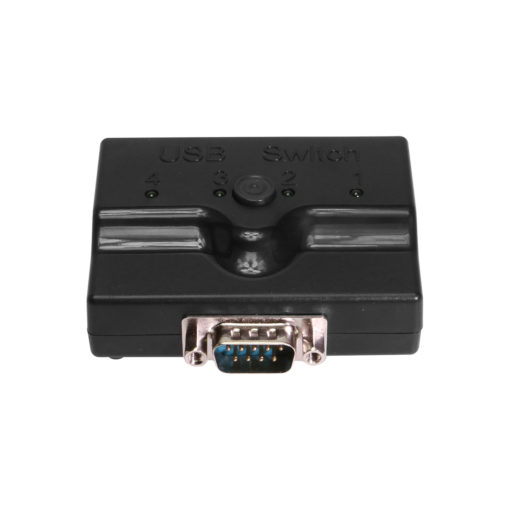 4 Port USB 2.0 to RS 232 Manual Switch FTDI Chipset