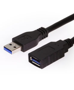 USB 3.0 SuperSpeed A to A Female Molded Extension Cable