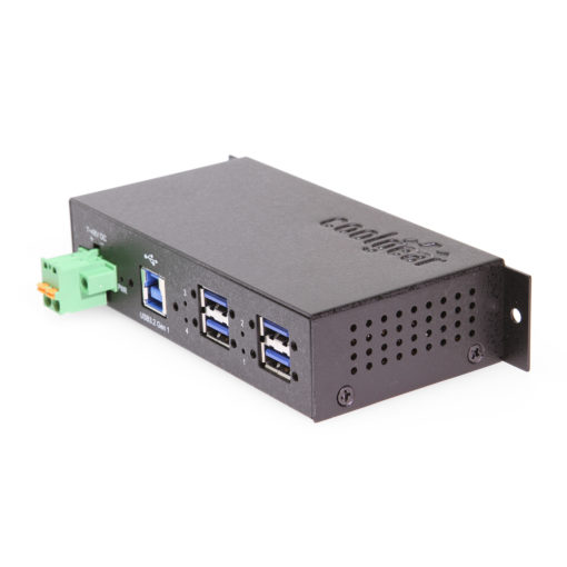4 Port Managed USB 3.2 Gen 1 Hub w/ 15KV ESD Surge Protection