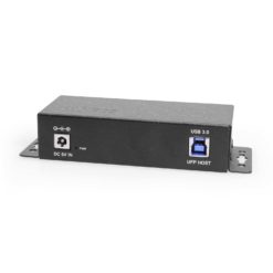 7 Port USB 3.2 Gen 1 Mini Powered Hub w/ ESD Surge Protection & Power Adapter
